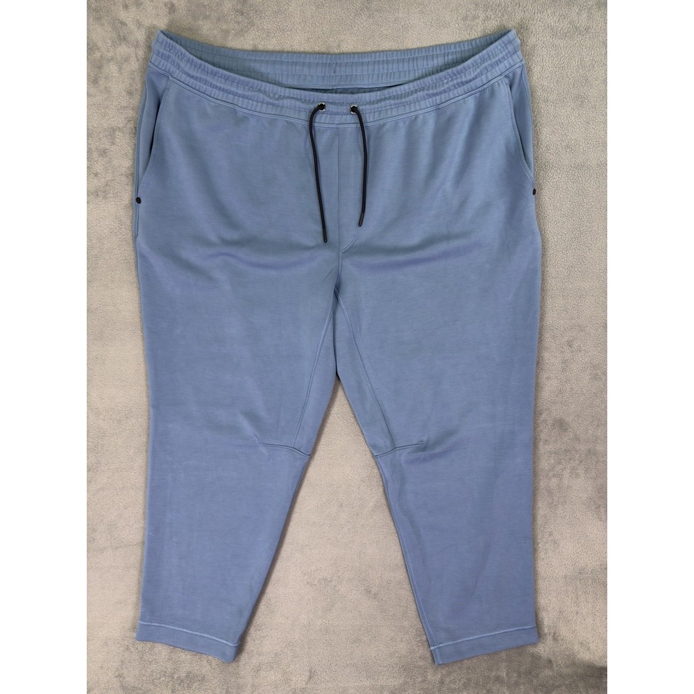 Alaskan Hardgear Duluth Trading Joggers Mens 3XL Blue Drawstring Pull On Soft